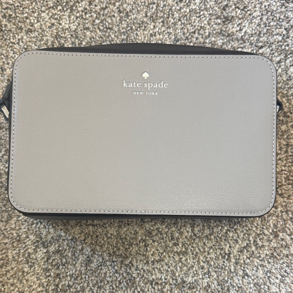 Kate Spade Light Gray Crossbody Bag